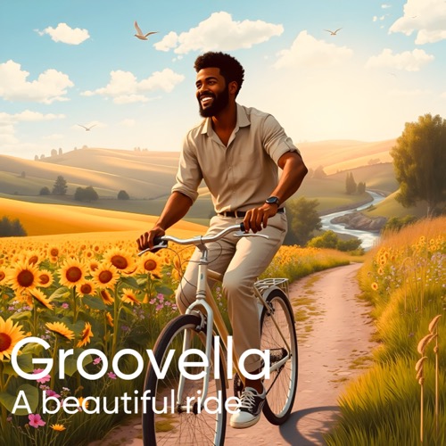 Pochette du single A Beautiful Ride par Groovella (2025)