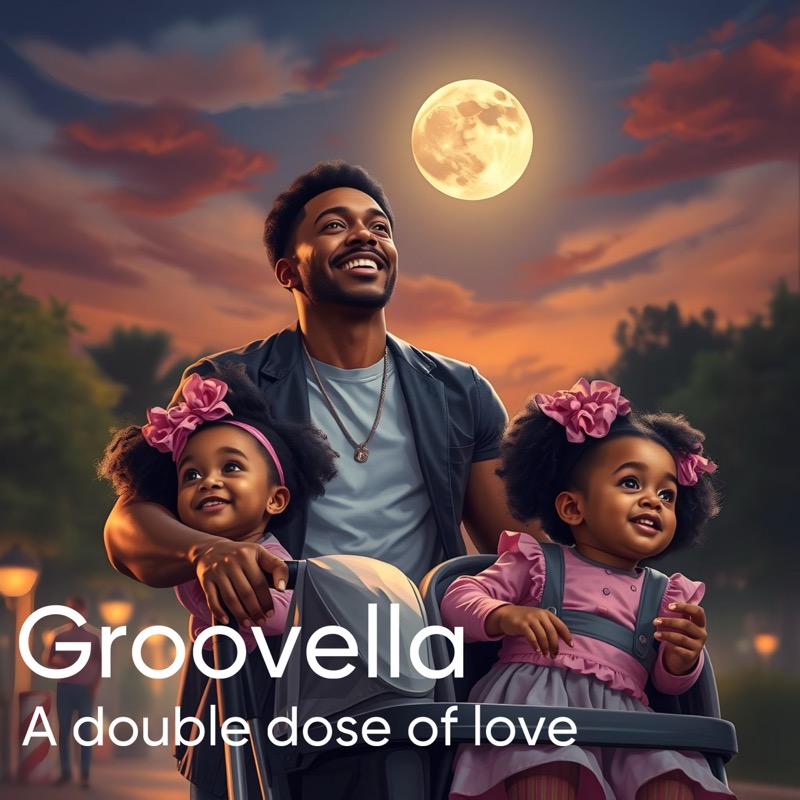 Pochette du single A Double Dose of Love par Groovella (2025)