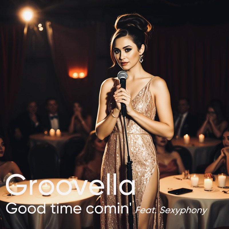 Pochette du single Good Time Comin' feat. Sexyphony par Groovella & Sexyphony (2025)